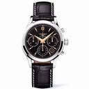 Longines Heritage Black Dial Chronograph Automatic Men's Watch L2.742.4.56.0