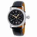 Longines Heritage Chrono Blcak Dial Black Alligator Leathermens Watch L2.783.4.53.0