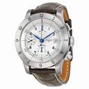 Longines Heritage Collection Chronograph Silver Dial Leather Men Watch L27414732
