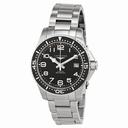 Longines Hydro Conquest Black Dial Stainless Steel Men's Watch L36944536