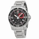 Longines HydroConquest Chronograph Black Dial Stainless Steel Men's Watch L36904536