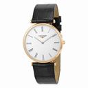 Longines La Grande Classique De Longines White Dial Black Leather Men's Watch L47091112