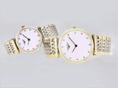 Longines La Grande Classique L4.241.0.80.6 34x24mm Gold Stainless Steel Strap Watch