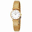 Longines La Grande Classique White Dial Rose Gold PVD Ladies Watch LG42091118