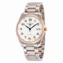 Longines Master Automatic Silver Dial Steel and 18kt Rose Gold Men's Watch L2.793.5.79.7