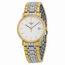 Longines Presence White Dial Two-tone Men's Watch L47202127