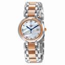 Longines Primaluna Mother of Pearl DialStainless Steel 18kt Rose Gold Ladies Watch L8.113.5.87.6