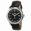 Longines Saint-Imier Automatic Black Dial Stainless Steel Black Leather Men's Watch L2.766.4.59.3