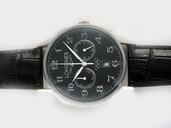 Longines Spirit L2.705.4.53.6 34x24mm Quartz Black Dial Watch