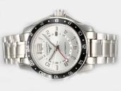 Longines Sport Higher L2.678.6.11.2 40mm Quartz Chronograph White Dial Watch