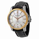 Maurice Lacroix Date Automatic Dial 18Kt Rose Gold Men's Watch PT6148-PS101-130
