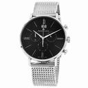 Maurice Lacroix Eliros Chronograph Black Dial Stainless Steel Men's Watch EL1088-SS002-310