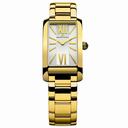 Maurice Lacroix Fabia Silver Dial Gold Plated Stainless Steel Ladies Watch FA2164-PVY06-112