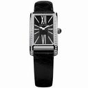 Maurice Lacroix Fiaba Black Dial Black Leather Ladies Quartz Watch FA2164-SD531-311