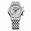 Maurice Lacroix Les Classiques Chronographe Silver Dial Men's Stainless Steel Quartz Watch LC1228-SS002-131