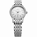 Maurice Lacroix Les Classiques Date Midsize Silver Dial Stainless Steel Automatic Ladies Watch LC6016-SD502-130