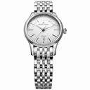 Maurice Lacroix Les Classiques Date Midsize Silver Dial Stainless Steel Ladies Automatic Watch LC6016-SS002-130