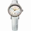 Maurice Lacroix Les Classiques Mother Of Pearl Dial White Calfskin Leather Ladies Quartz Watch LC1026-PVY21-170
