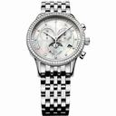 Maurice Lacroix Les Classiques Mother of Pearl Diamond Chronograph Ladies Watch LC1087-SD502-160