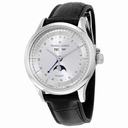 Maurice Lacroix Les Classiques Phase de Lune Automatic Silver Dial Black Leather Men's Watch LC6068-SS001-131