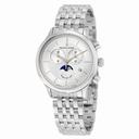 Maurice  Lacroix Les Classiques Phase de Lune Silver Dial Chronograph Men's Watch LC1148-SS002-131