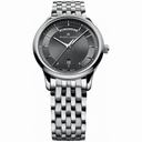 Maurice Lacroix Les Classiques Quartz Day Date Black Dial Stainless Steel Men's Quartz Watch LC1227-SS002-330