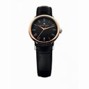 Maurice Lacroix Les Classiques Tradition Black Dial Black Crocodile Leather Ladies Automatic Watch LC6063-PS101-310