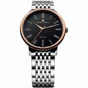 Maurice Lacroix Les Classiques Tradition Black Dial Men's Automatic Stainless Steel Watch LC6067-PS102-310