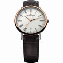 Maurice Lacroix Les Classiques Tradition Silver Dial Brown Leather Ladies Automatic Watch LC6067-PS101-110