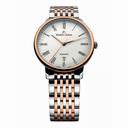 Maurice Lacroix Les Classiques Tradition White Dial Men's Automatic Stainless Steel Watch LC6067-PS103-110