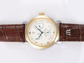 Maurice Lacroix Masterpiece Calendrier Retrograde MP7268-PG101-130 Mens Automatic Round Watch