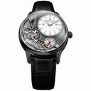 Maurice Lacroix Masterpiece Gravity Black Leather Men's Watch MP6118-PVB01-130