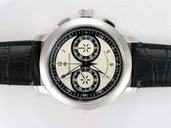 Maurice Lacroix Masterpiece Le Chronographe MP 7128-SS001-320 Round Manual Winding Mens Watch