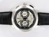Maurice Lacroix Masterpiece Le Chronographe MP7128-SS001-320 45mm White Dial Manual Winding Watch