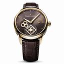 Maurice Lacroix Masterpiece Roue Carree Seconde Brown Dial Men's Watch