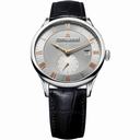 Maurice Lacroix Masterpiece Silver Dial Black Leather Men's Watch MP6907-SS001-111
