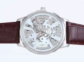 Maurice Lacroix Masterpiece Skeleton Mp7138-pg101-030 Stainless Steel Case Mens 43mm Watch