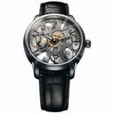 Maurice Lacroix Masterpiece Squelette Black Leather Men's Watch MP7138-SS001-030