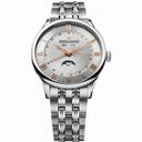 Maurice Lacroix Masterpiece Tradition Phase de Lune Silver Dial Men's Automatic Stainless Steel Watch MP6607-SS002-111