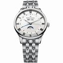 Maurice Lacroix Masterpiece Tradition Phase de Lune White Dial Stainless Steel Men's Watch MP6607-SS002-112
