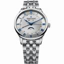 Maurice Lacroix Masterpiece Tradition Silver Dial Steel Men's Watch MP6607-SS002-110