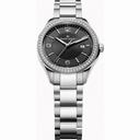 Maurice Lacroix Miros Black Dial Steel Diamond Ladies Watch MI1014-SD502-330