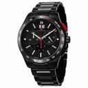 Maurice Lacroix Miros Chronograph Black Dial Black PVD Men's Watch MI1028-SS002330