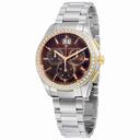 Maurice Lacroix Miros Chronograph Brown Mother Of Pearl Dial Ladies Watch Mi1057-pvp22-760