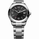 Maurice Lacroix Miros Date Black Dial Stainless Steel Men's Watch MI1018-SS002330