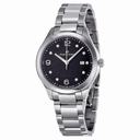 Maurice Lacroix Miros Date Diamond Black Dial Stainless Steel Ladies Watch MI1014-SS002-350