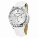 Maurice Lacroix Miros Silver Diamond Dial Chronograph Ladies Watch MI1057-SS001-150