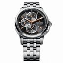 Maurice Lacroix Pontos Automatic Chronograph  Black Dial Automatic Men's Stainless Steel Watch PT6188-SS002-332