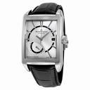 Maurice Lacroix Pontos Automatic Silver Dial Black Leather Men's Watch PT6217-SS001-130