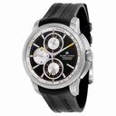 Maurice Lacroix Pontos Chronograph Black and Orange Dial Rubber Strap Men's Watch PT6188-TT031-330